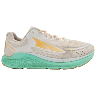 Altra Paradigm 6 Womens Size 10 US White Green Athletic Running Shoes Sneakers