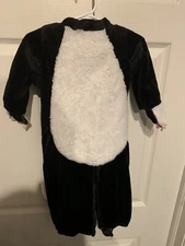 Lil' Stinker Skunk Plush Costume Infant Baby Size 12-18 Months Suit Hood Booties
