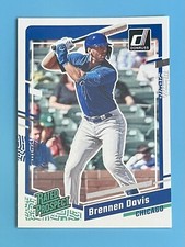 2023 Donruss Baseball Rated Prospect Base #44 Brennen Davis Chicago Cubs