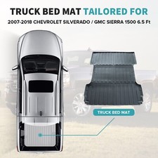 6.5ft Truck Bed 3d Tpe Mat For 2007-2018 Silveradosierra 1500 2500hd 3500hd 6.5ft Truck Bed 3d Tpe Mat For 2007-2018 Silveradosierra 1500 2500hd 3500hd