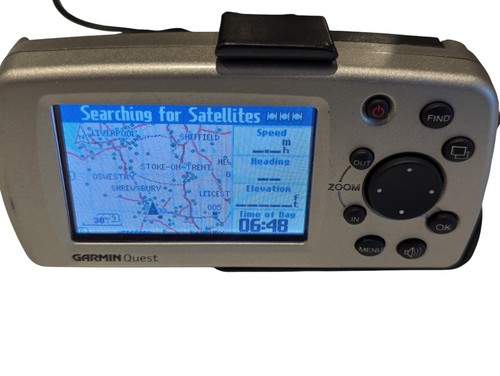 Garmin Quest Pocket Size GPS Navigation System Bundle With Charger + Maps + Wire - Zdjęcie 4 z 17