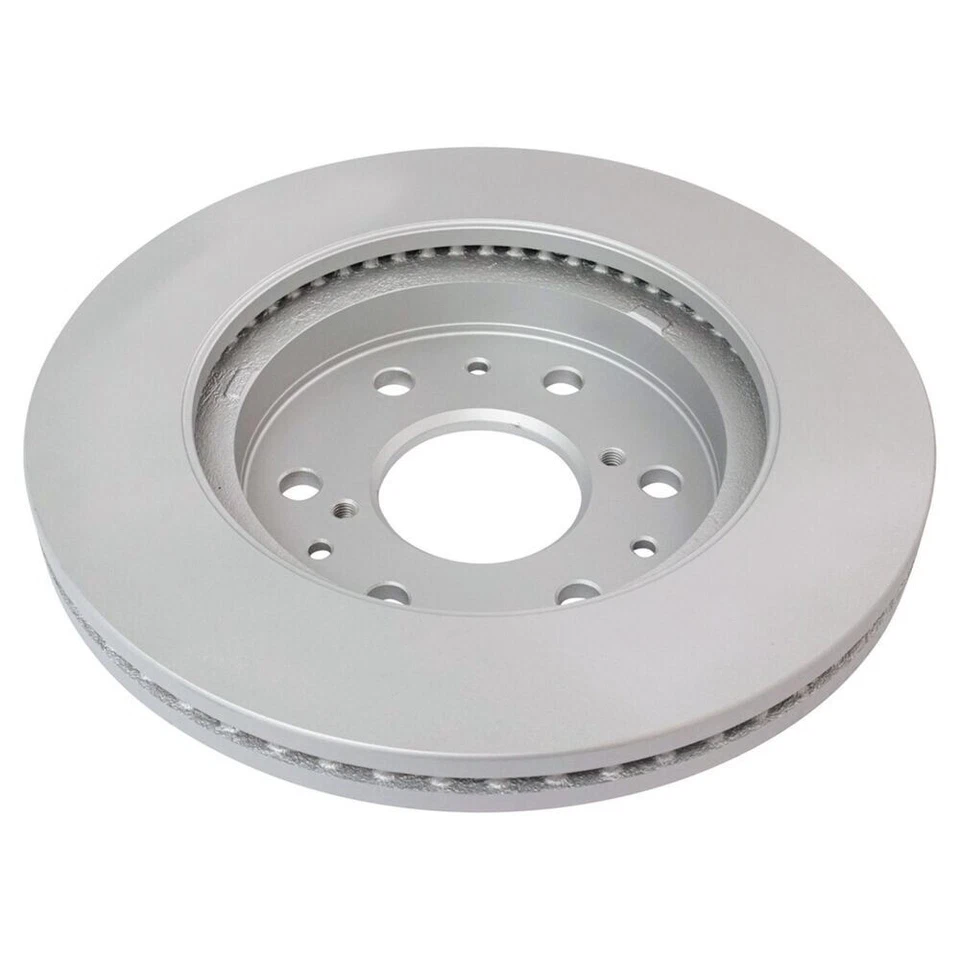 Комплект передних и задних керамических тормозных колодок и ротора с покрытием TRQ для внедорожника Chevy GMC Truck - Изображение 3 из 4