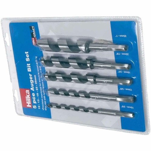 5PC Barrena Madera Juego de Brocas 10mm, 13mm, 19mm, 22mm, 25mm - 第 6/6 張圖片