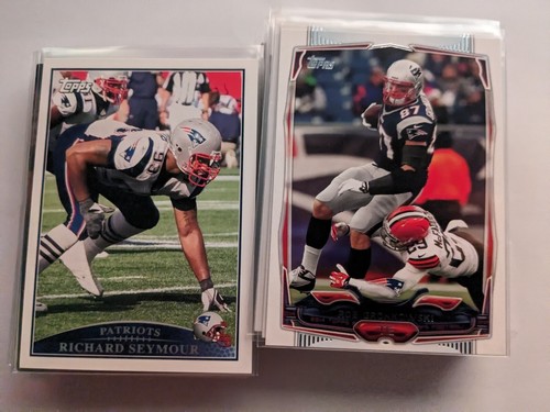 Lot (370) New England Patriots Cards Brady, Gronkowski, Welker, RCs 1988-2015 - Imagen 10 de 24