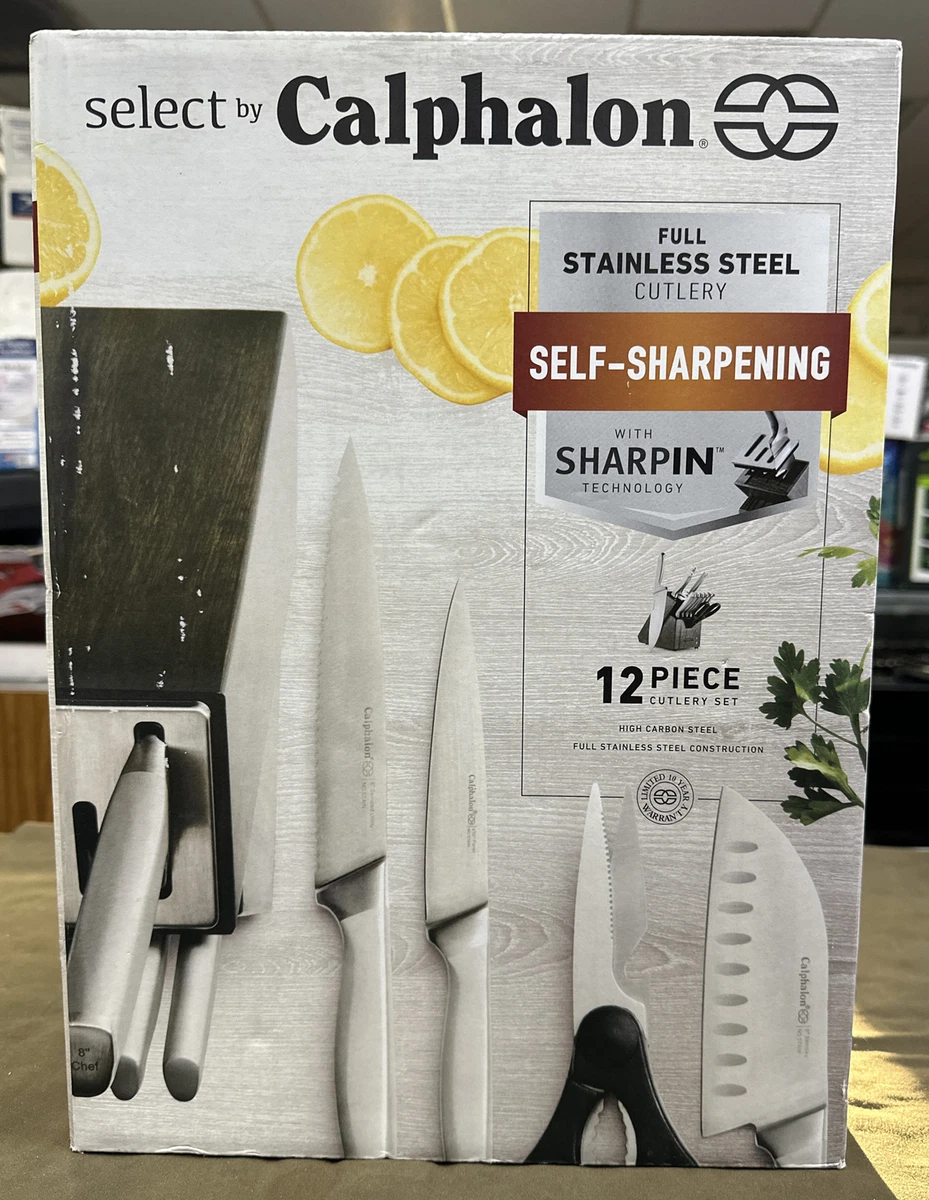 Select by Calphalon 2107629 12pc Stainless Steel Cutlery Knife