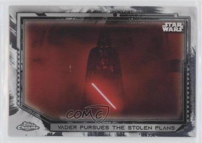 2021 Topps Chrome Star Wars Legacy Darth Vader Pursues The Stolen Plans #54 2xw