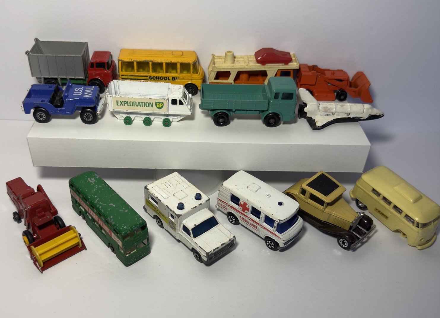 Lesney Matchbox Diecast Cars Lot Of 14 Vintage Assorted - 60s, 70s