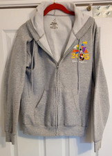 Disneyland Resort, Hanes Small Hoodie Zip-Up Sweatshirt - Better than Excellent 