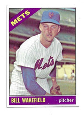 1966 Topps #443 Bill Wakefield, New York Mets