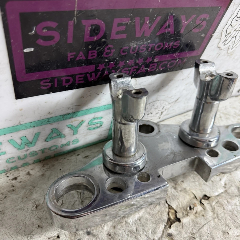 Abrazadera y elevadores triple superior para árbol Suzuki Intruder 800 750 88-91 VS800 VS750 Foto 2 de 4