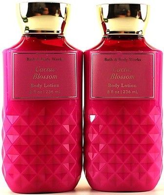 QTY 2 - Bath & Body Works CACTUS BLOSSOM Body Lotion Cream Moisturizer 8oz