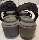 Clark’s Black Sandals  Size 11 Wedge Heel Adjustable Ankle Strap Cloud Stepper — photo 6