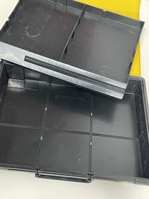 1994 - LEGO: Technic Black & Yellow Storage Case Nice Rare