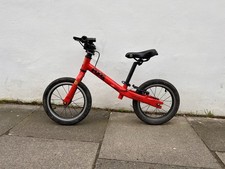 Frog Tadpole Plus Balance Bike Red, 14-inch Wheels, Brake, 3-4 Years