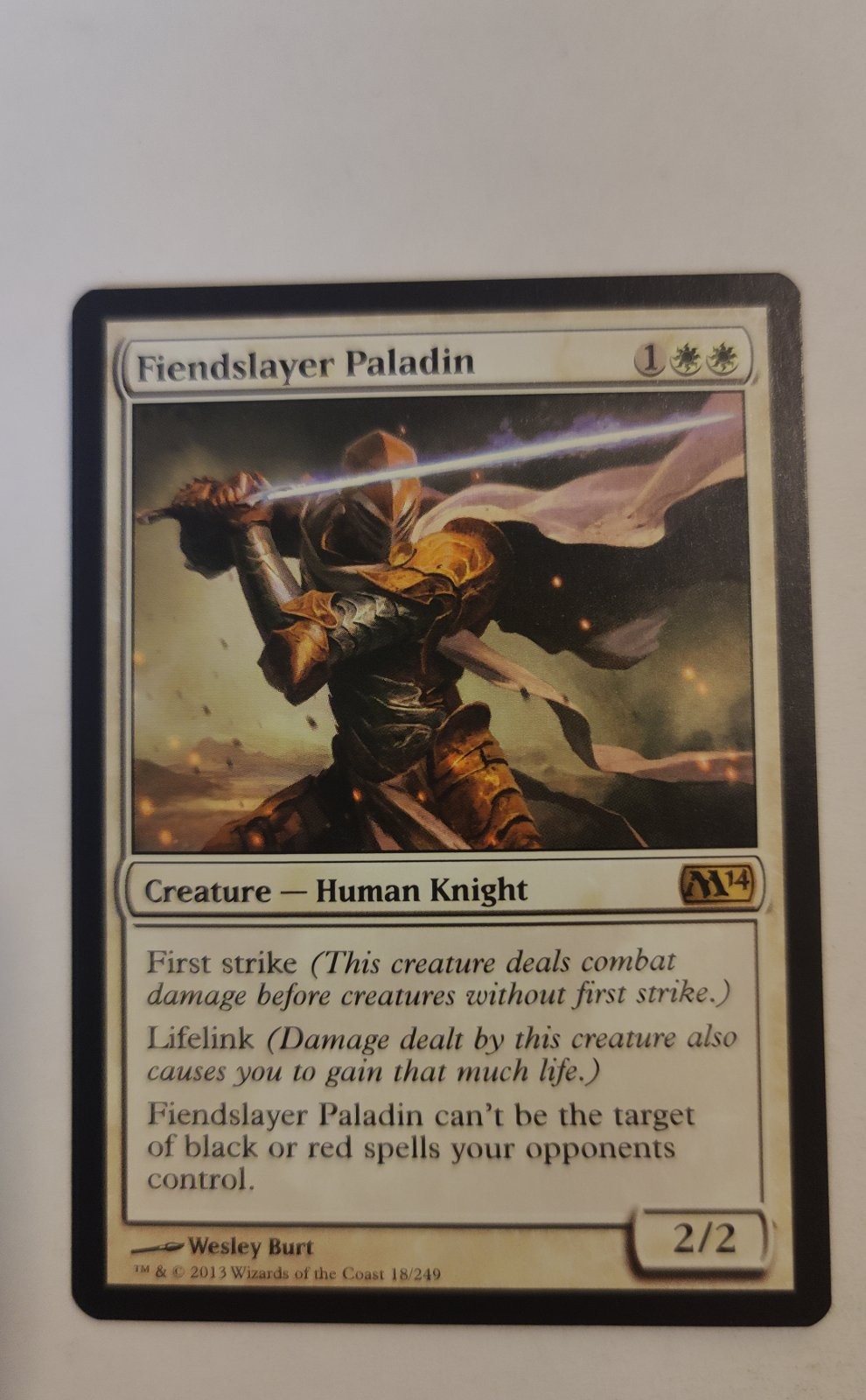 Fiendslayer Paladin [M14 - 18] Magic NM EN