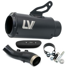 Endschalldämpfer LeoVince SLIP-ON SBK LV CORSA S FULL BLACK Edelstahl für Z 900