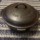 Vintage Griswold Cast Iron #9 Fully Marked Tite Top Dutch Oven w/Trivet