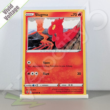 pokemon card slugma I painted the Slugma card from Vivid Voltage :) : r/PokemonTCG