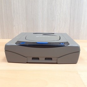 Sega Saturn Console Japan with 2 Virtua Gun controllers 5 games * US TARIFF PAID