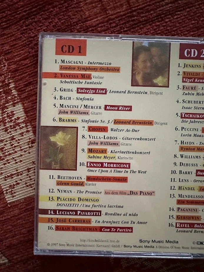 2 fach CD Kuschelrock Klassic, RTL, Sampler , guter Zustand - Bild 4 von 4