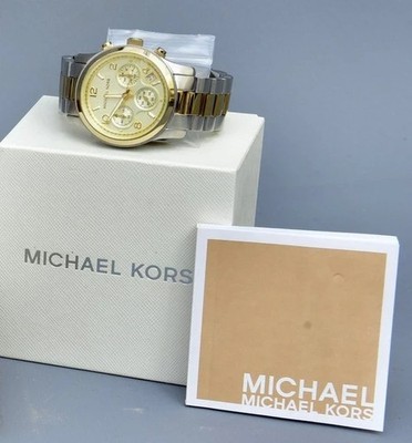 Michael Kors Slim Runway Silver-Tone [MK3178]