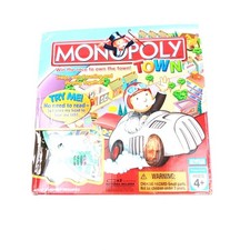 Hasbro Monopoly Town Round Circle Board Game 2007 Complete