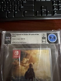 THE LEGEND OF ZELDA: BREATH OF THE WILD Switch - GRADED WATA 9.8 A++ NEW Sealed!
