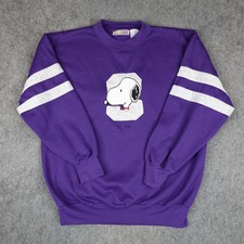 Vintage Snoopy Sweatshirt Mens Large 90s Peanuts Charlie Brown Studio Grafix
