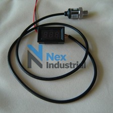 Pressure gauge Accu pneumatic shock digital pressure gauge Small panel mounting
