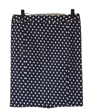 Pomelo Stitch Fix Pencil Skirt Womens XL Navy White Polka Dot NWT