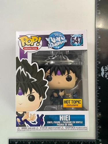 Funko Pop! Animation: Hiei #547 Hot Topic Exclusive Vinyl Figure +PROTECTOR H3