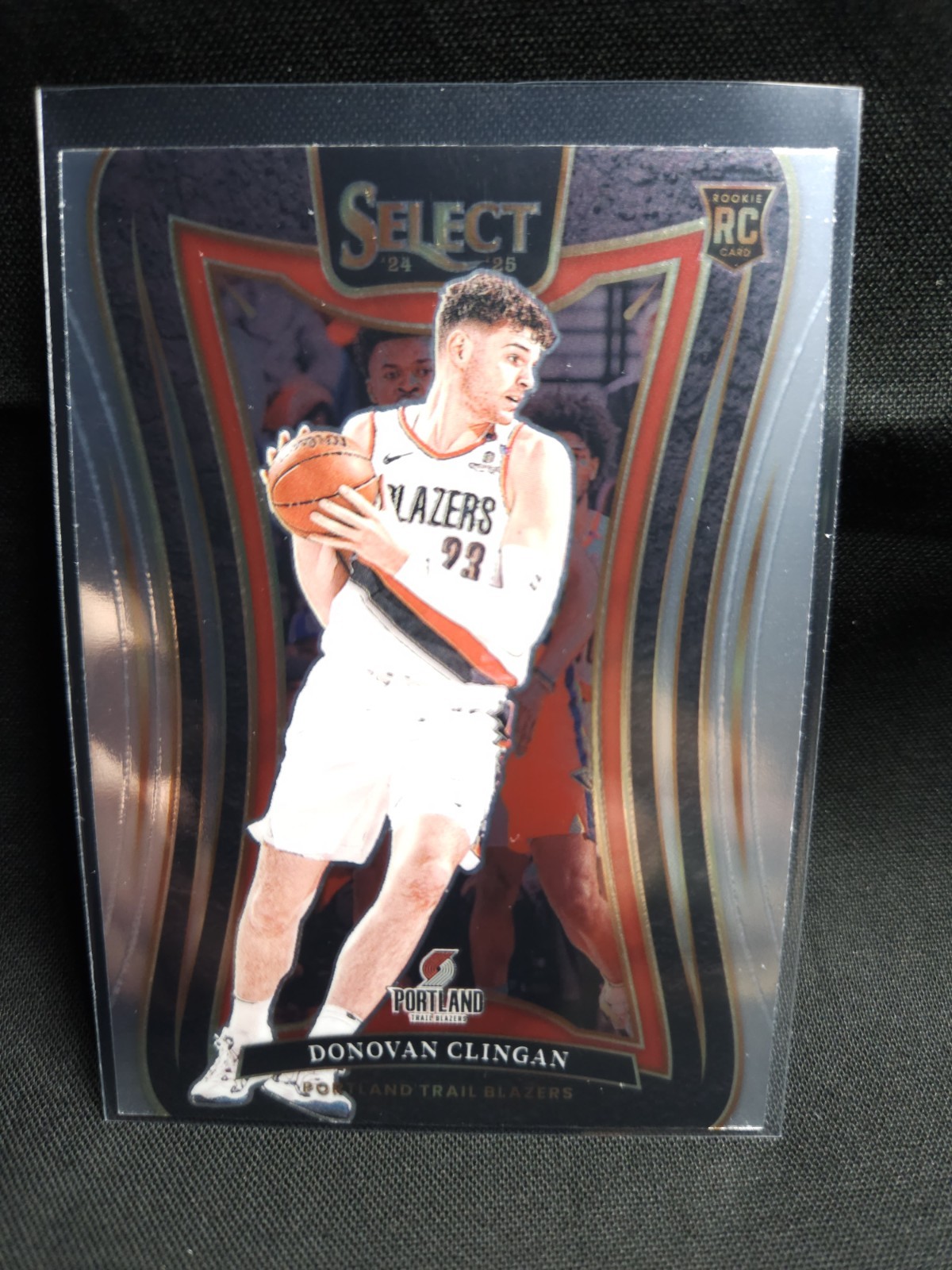 2024-25 Select NBA Basketball #390 Donovan Clingan Base Silver Mezzanine