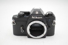 Nikon EM 35mm Film Camera Body, Black For Parts and Repair 