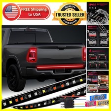 48-Inch Waterproof LED Tail Light Strip - Enhance Truck Safety & Visibility