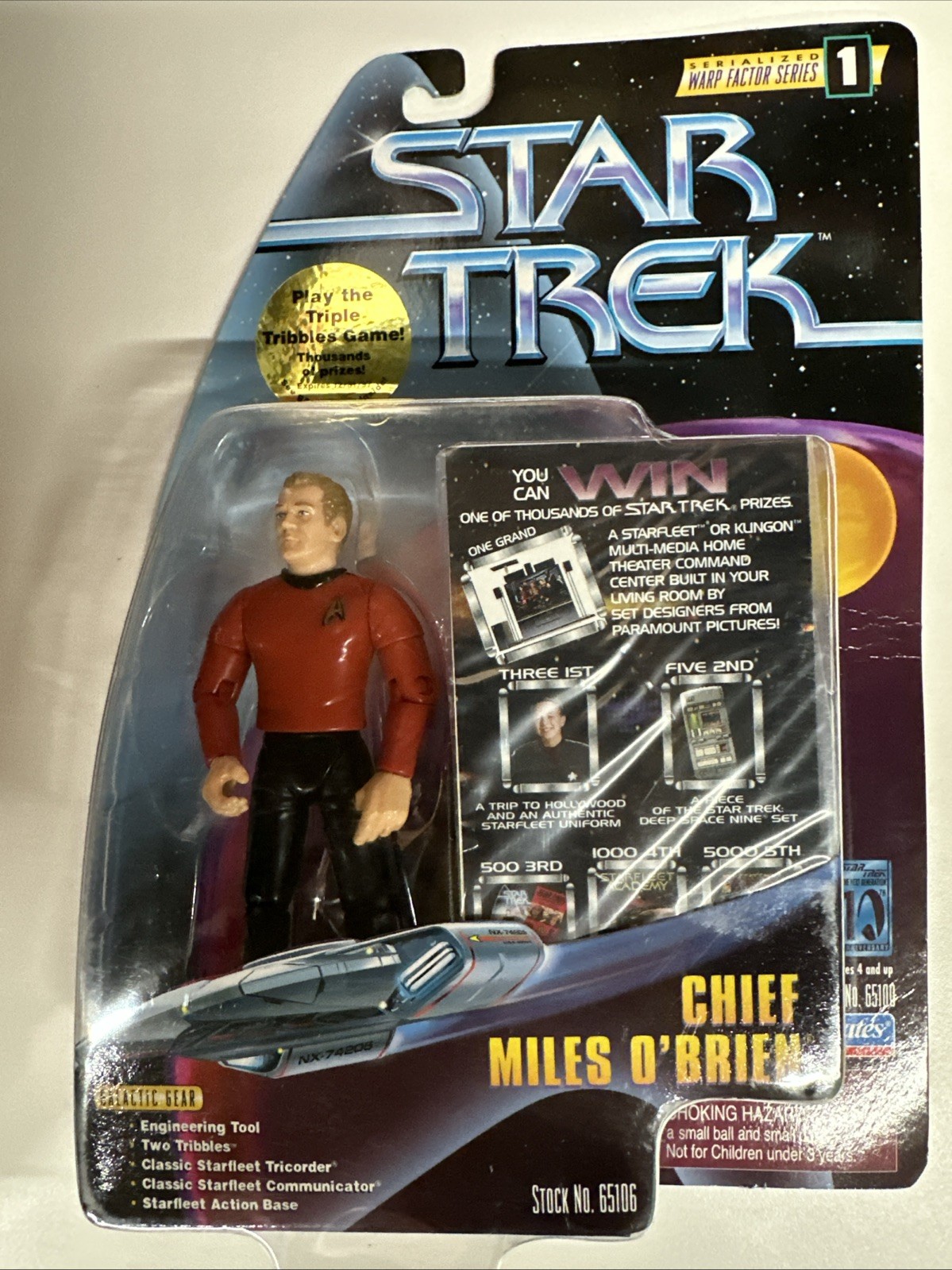 Miles O'Brien MOC  Star Trek Deep Space