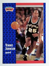 1991-92 Fleer #355 Vinnie Johnson