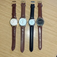 4 Herrren Armbanduhren, 2 neu ungetragen, 2 getragen