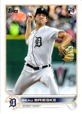 2022 Topps Update Series - Beau Brieske #US23 (RC)