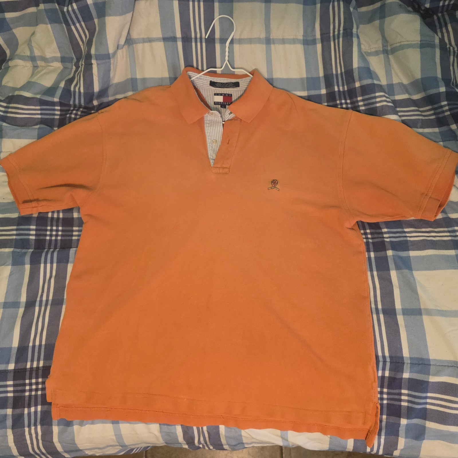 Vintage Tommy Hilfiger Short Sleeve Polo Shirt Men