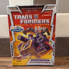 TRANSFORMERS G1 SOUNDWAVE COMMEMORATIVE REISSUE 2006 TOYS R US EXCLUSIVE BOXED 