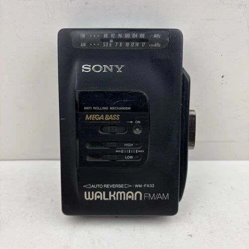 New ListingFor Parts Or Repair Sony Walkman WM-FX33 Cassette Tape Player Radio FM/AM