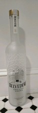 Excellent Empty Belvedere Organic Vodka Glass Bottle 1 Liters With Cap 