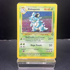 Nidoqueen 7/64 Jungle - Holo Rare - Pokemon TCG Vintage - WOTC 1999 - MP