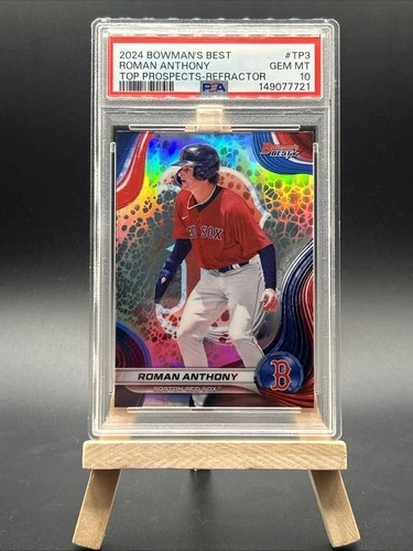 2024 Bowman's Best Roman Anthony Top Prospects Refractor #TP-3 PSA 10!!