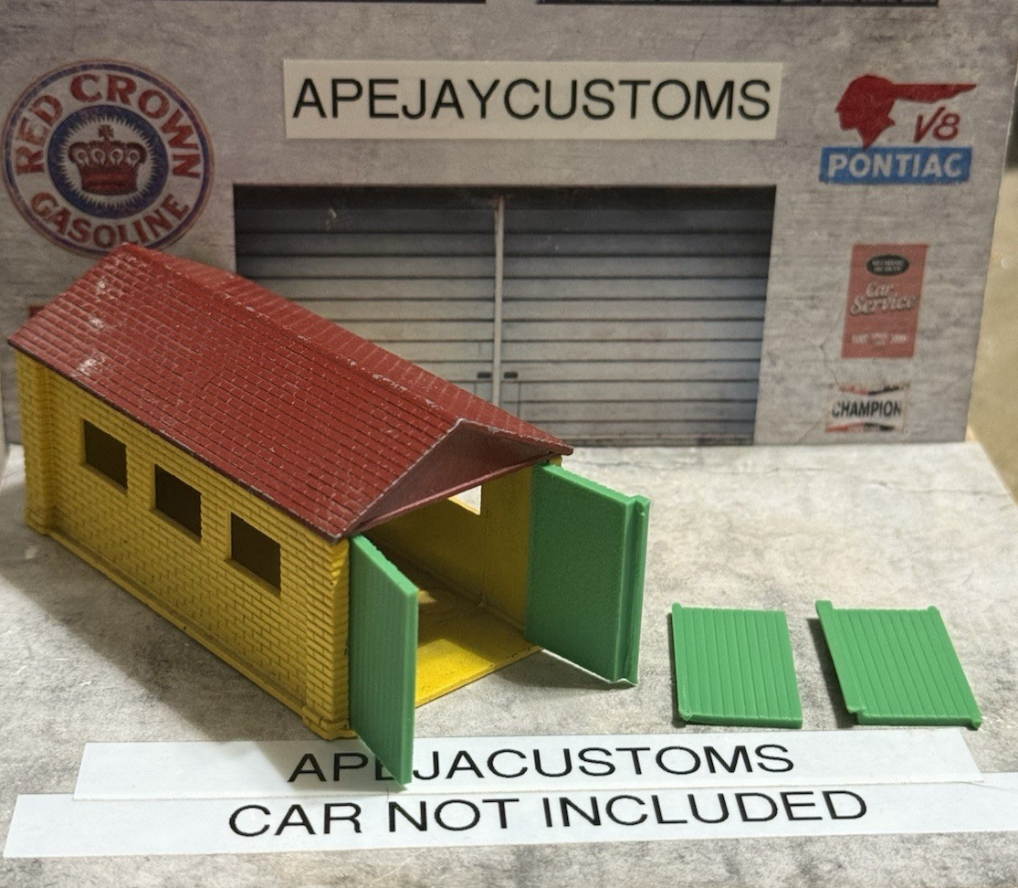 1 set of new doors for Vintage Matchbox Accessory Pack No 3 Garage