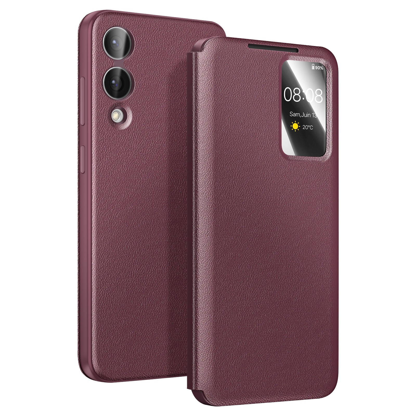 Coque Galaxy S25 Edge Avizar bordeaux idéale pour vos réunions