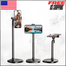 Aluminum Alloy Phone Stand For Desk Angle Height Adjustable iPhone Holder 1PC