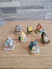 Job Lot Vintage Teley Tea Houses Ceramic 1995 ,  Collectible