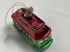 Kurt Adler Glass Ornament for Christmas Tree, San Francisco Streetcar NWT — photo 4