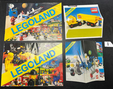 Vintage Lego Legoland Advertising Paperwork LOT 6692 Instructions 1981 1982 1983